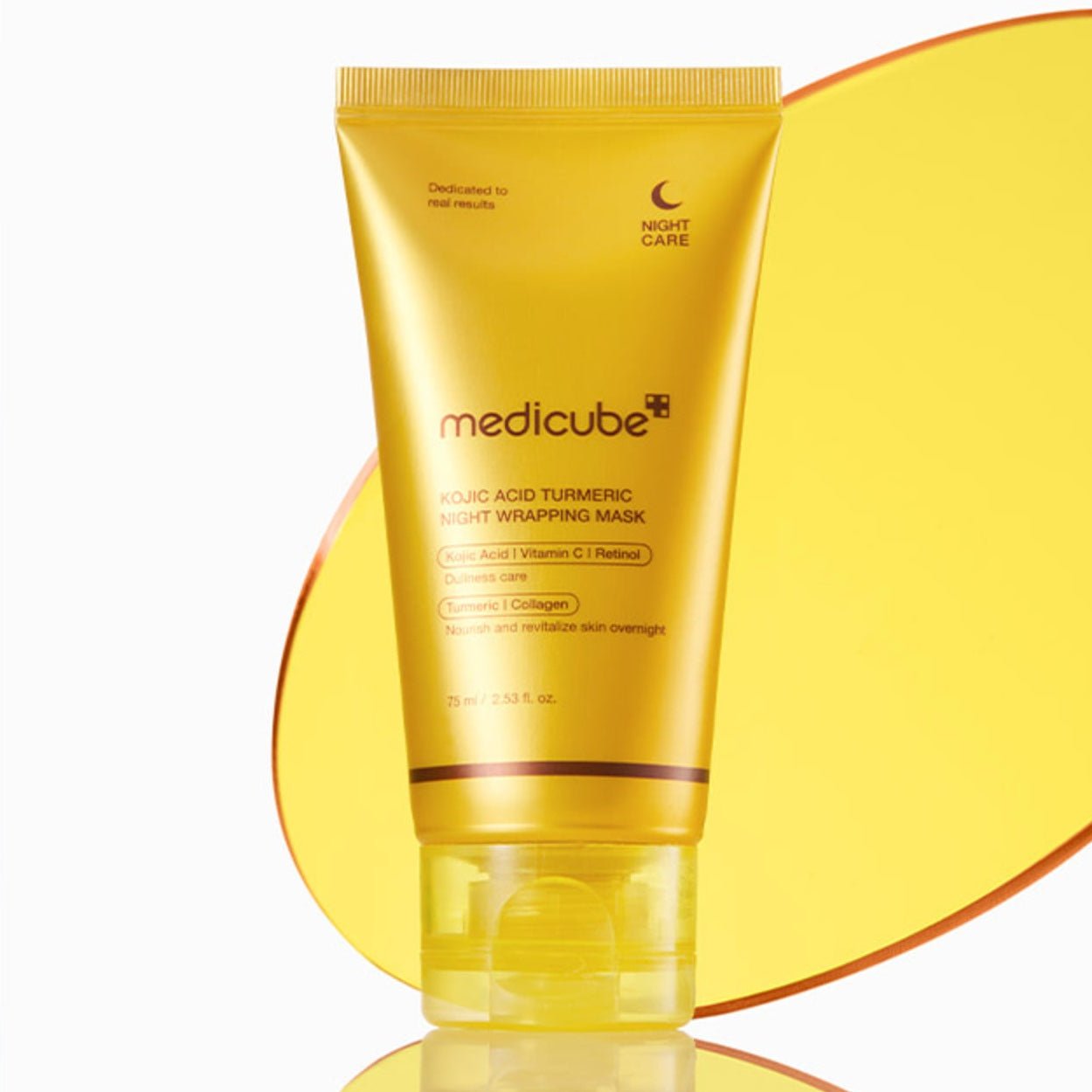 Medicube Kojic Acid Turmeric Overnight Wrapping Mask | Overnight wrapping mask| wrapping mask| overnight mask| kojic|