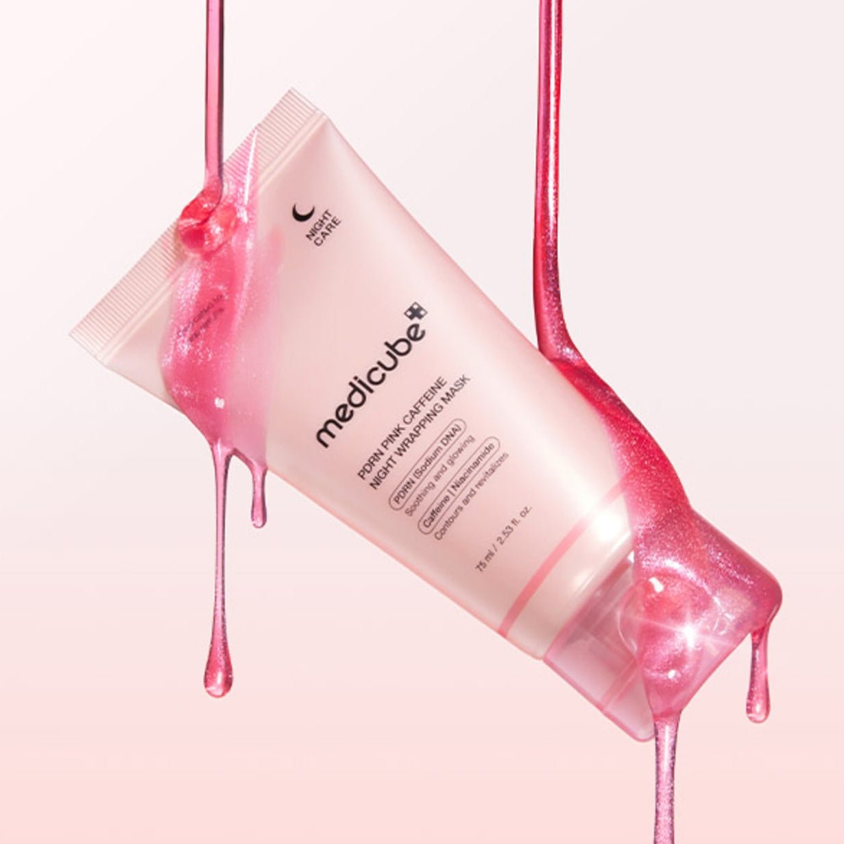 MEDICUBE PDRN Pink Caffeine Night Wrapping Mask | Face Mask | MEDICUBE | MI in ME