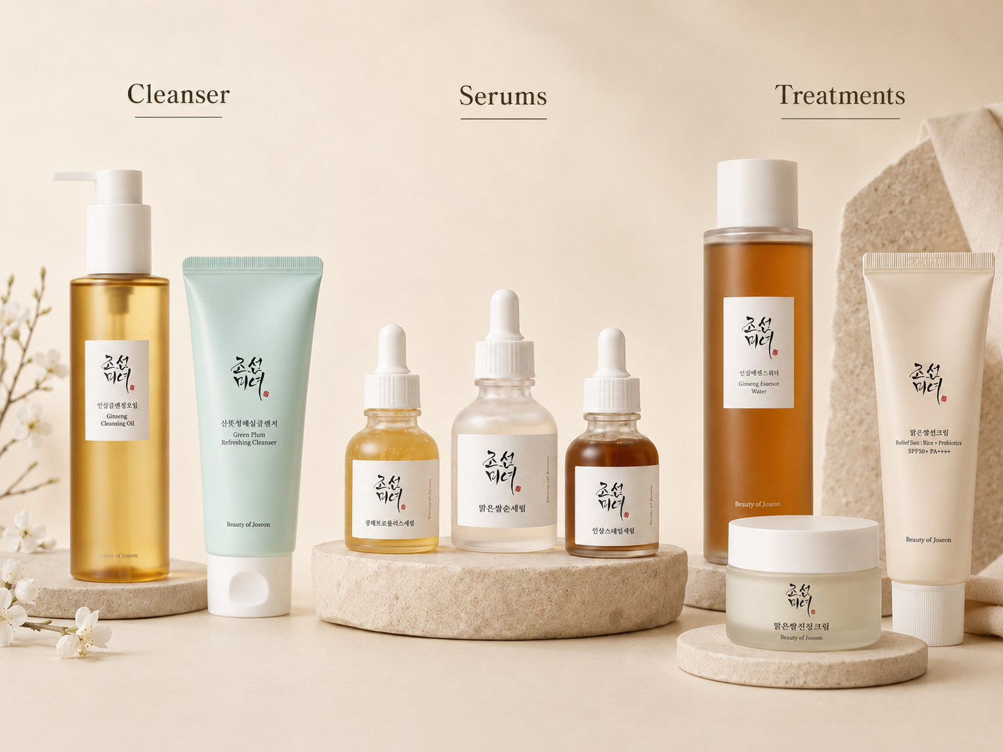 Beauty of Joseon Korean skincare products available in Switzerland