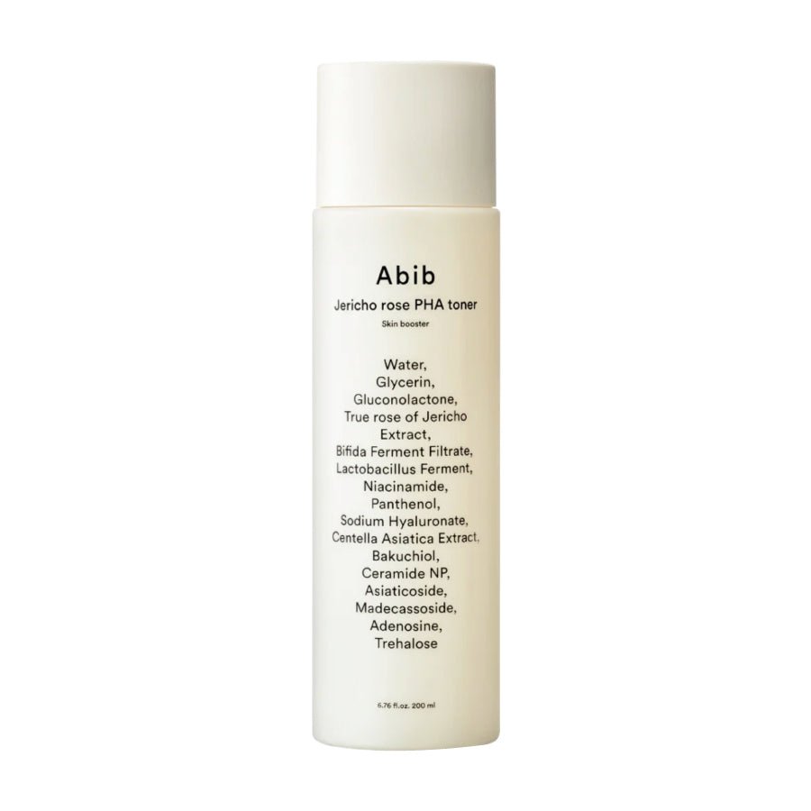 ABIB Jericho Rose PHA Toner Skin Booster on white background