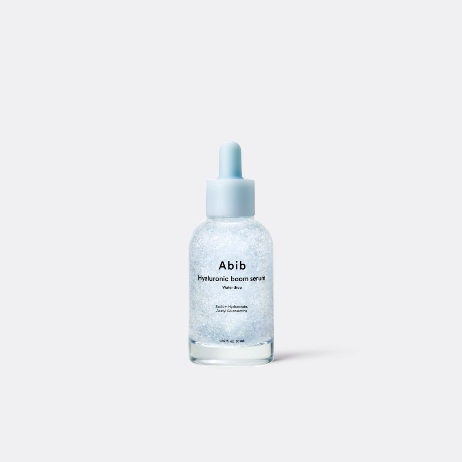 Skincare serum bottle labeled 'Abib' on a white background