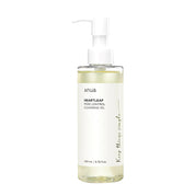 ANUA Heartleaf Pore Control Cleansing Oil pump on white background