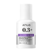 ANUA Nano Retinol 0.3% + Niacin Renewing Serum skincare serum bottle on a white background