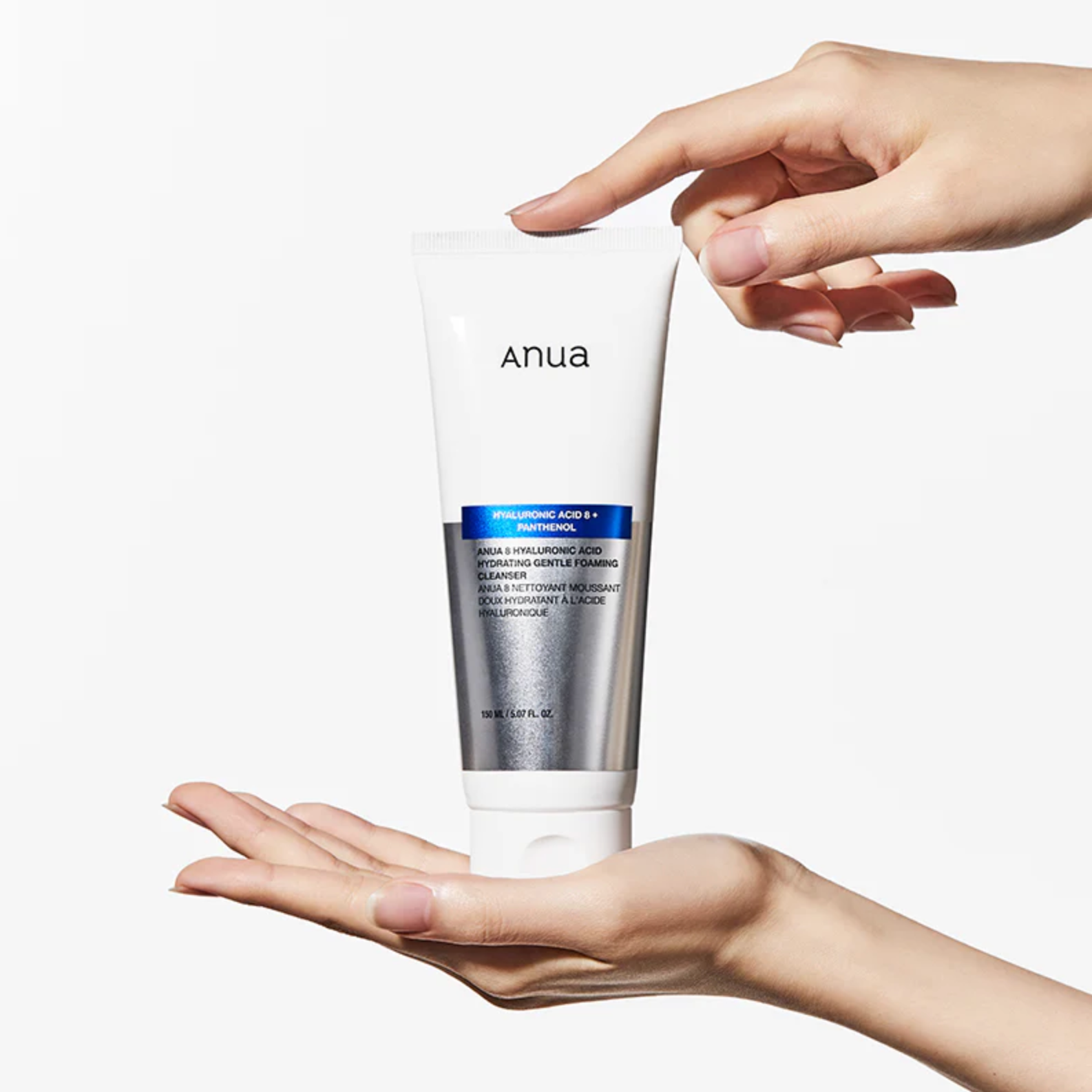 ANUA | 8 Hyaluronic Acid Hydrating Gentle Foaming Cleanser | cleanser | foaming cleanser| anua cleanser| korean skincare|