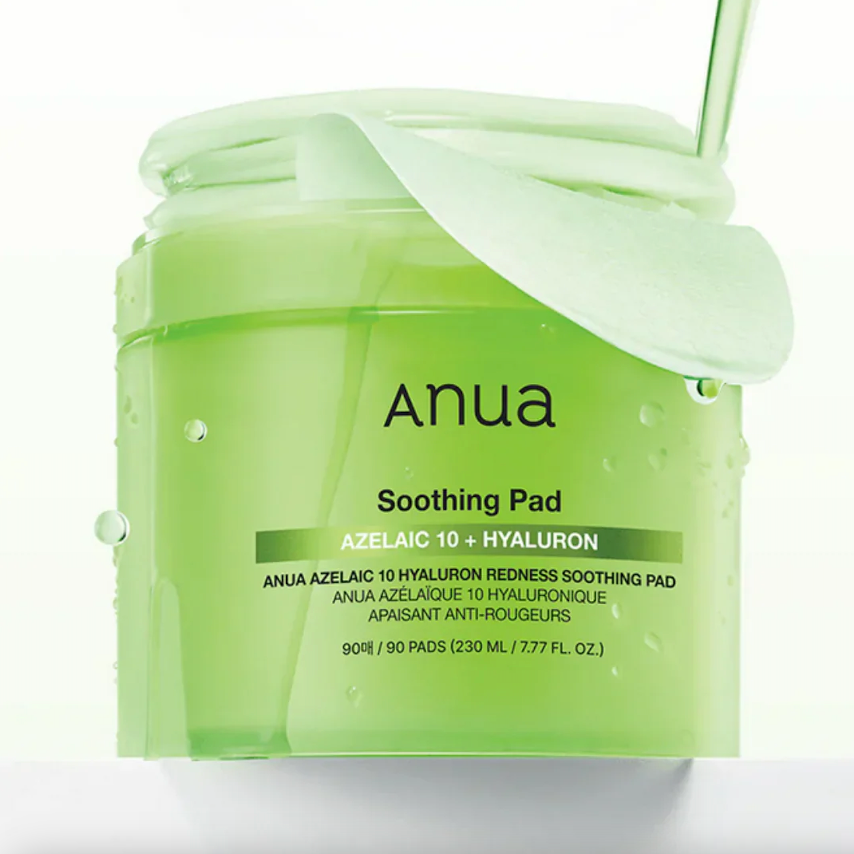 ANUA Azelaic 10 Hyaluron Redness Soothing Pad | Toner pad| azelaic 10| redness | korean skincare | hyaluron| soothing |anua toner pad|