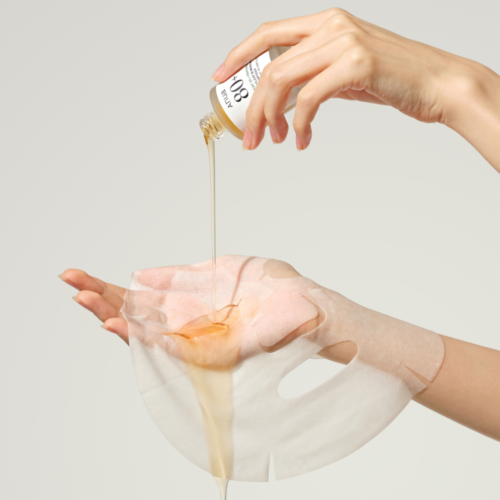 ANUA Heartleaf 80 moisture soothing ampoule mask| ampoule mask| anua sheet mask| heartleaf mask|