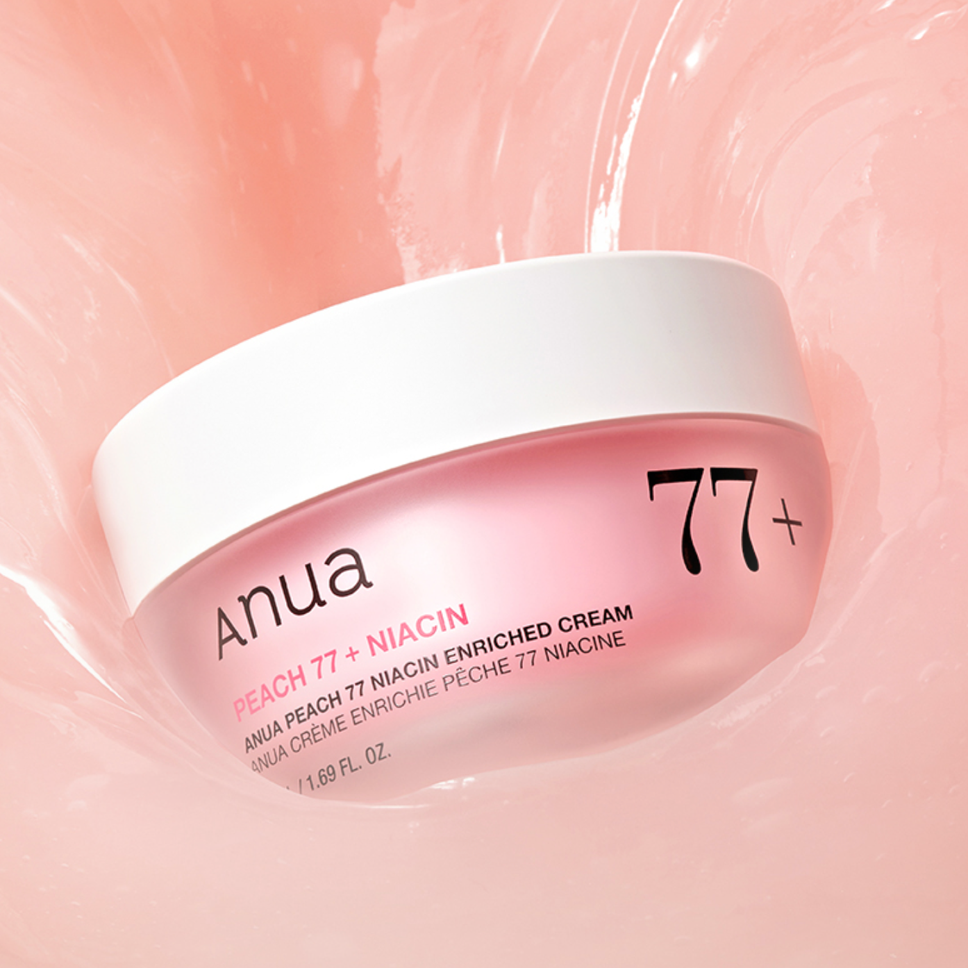 Anua Peach 77% Niacin Enriched Cream| anua| anua peach| anua peach77| anua cream| Moisturiser | peach 77| anua peach niacin|niacin| anua mosituriser|