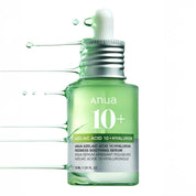 Azelaic Acid 10 Hyaluron Redness Soothing Serum| ANUA 10+| Anua serum| ANUA| soothing serum|Hyaluron serum|Anua Azelaic Acid 10 Hyaluron Redness Soothing Serum, Facial Serum for Sensitive skin, Hyaluronic Acid, Niacinamide, Spot Care, Natural Color, Vegan, Korean Skincare (30ml/ 1.01 fl oz.)