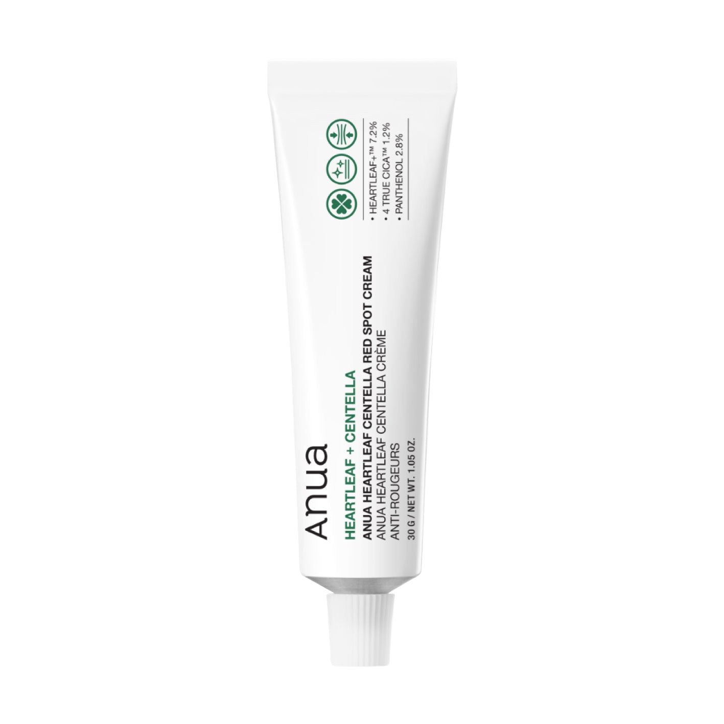 ANUA  Heartleaf Centella Red Spot Cream with white background