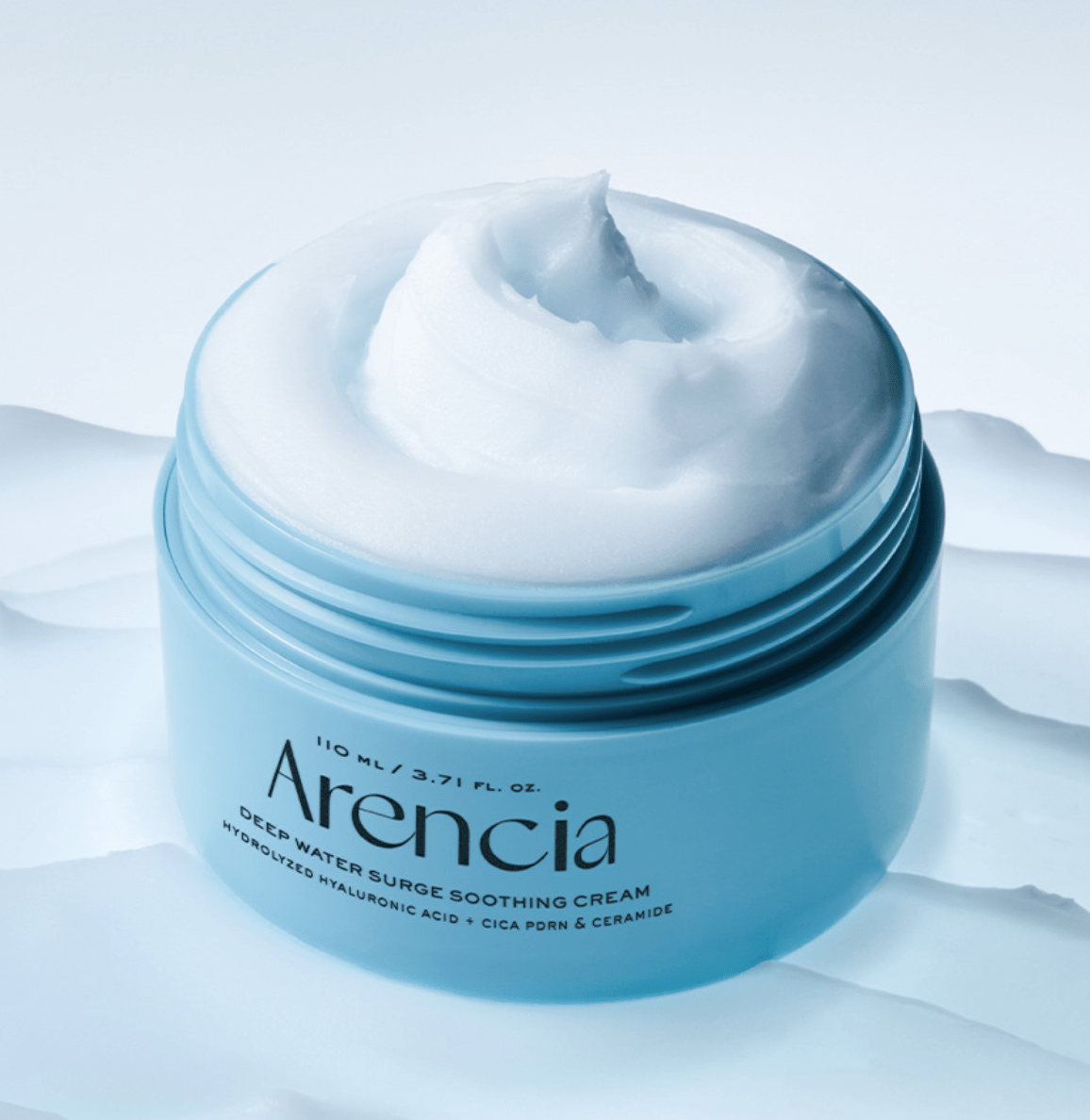 Arencia| deep water| soothing cream| |deep water soothing cream| PDRN| Hyaluronic| ceramide|
