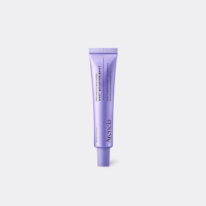 ARENCIA NAD+ Booster Shot on a light purple background