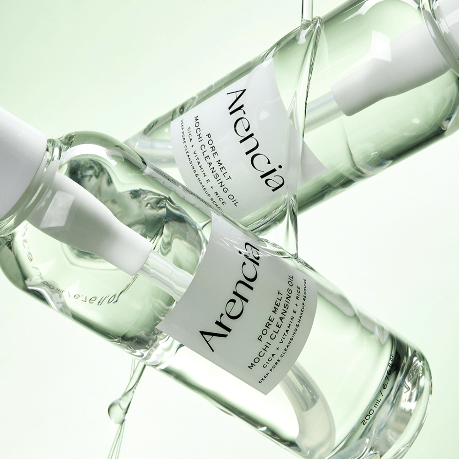 Arencia| cleansing oil| arencia mochi| pore melt mochi cleansing oil| double cleanser| make up remover|