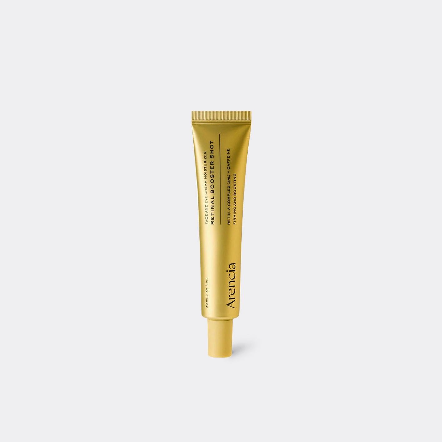 ARENCIA Retinal Booster Shot  skincare product on a white background