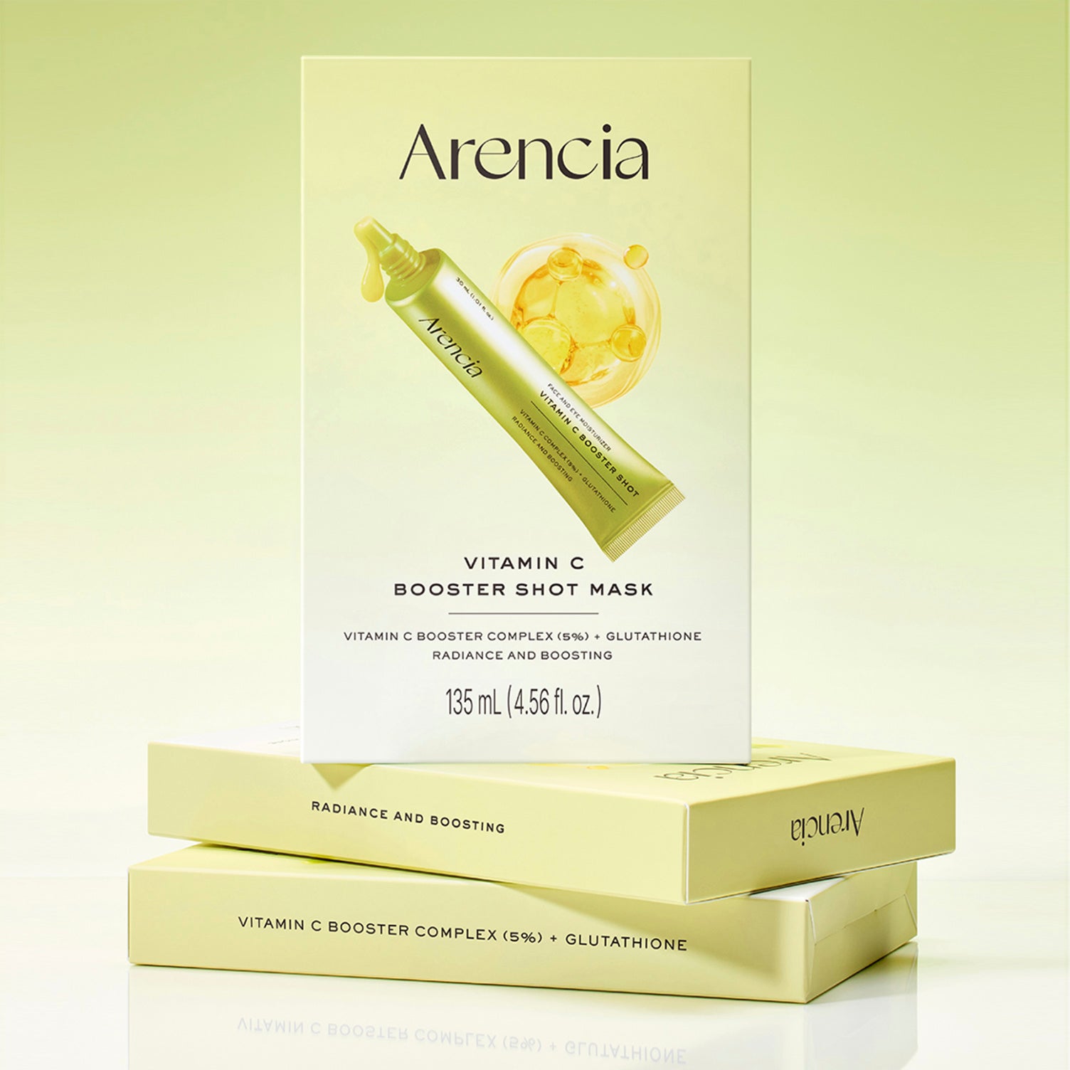 Arencia Vitamin C Booster Shot mask boxs