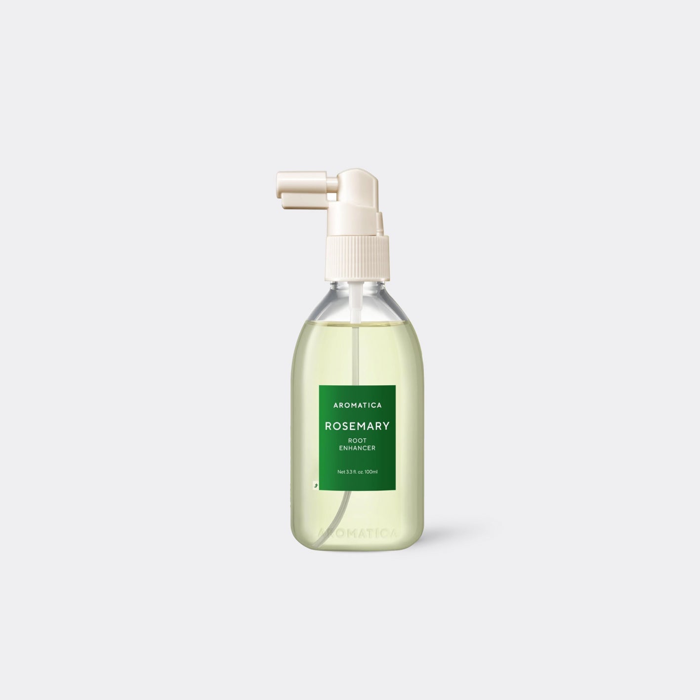 AROMATICA Rosemary Root Enhancer  with a green label on a white background
