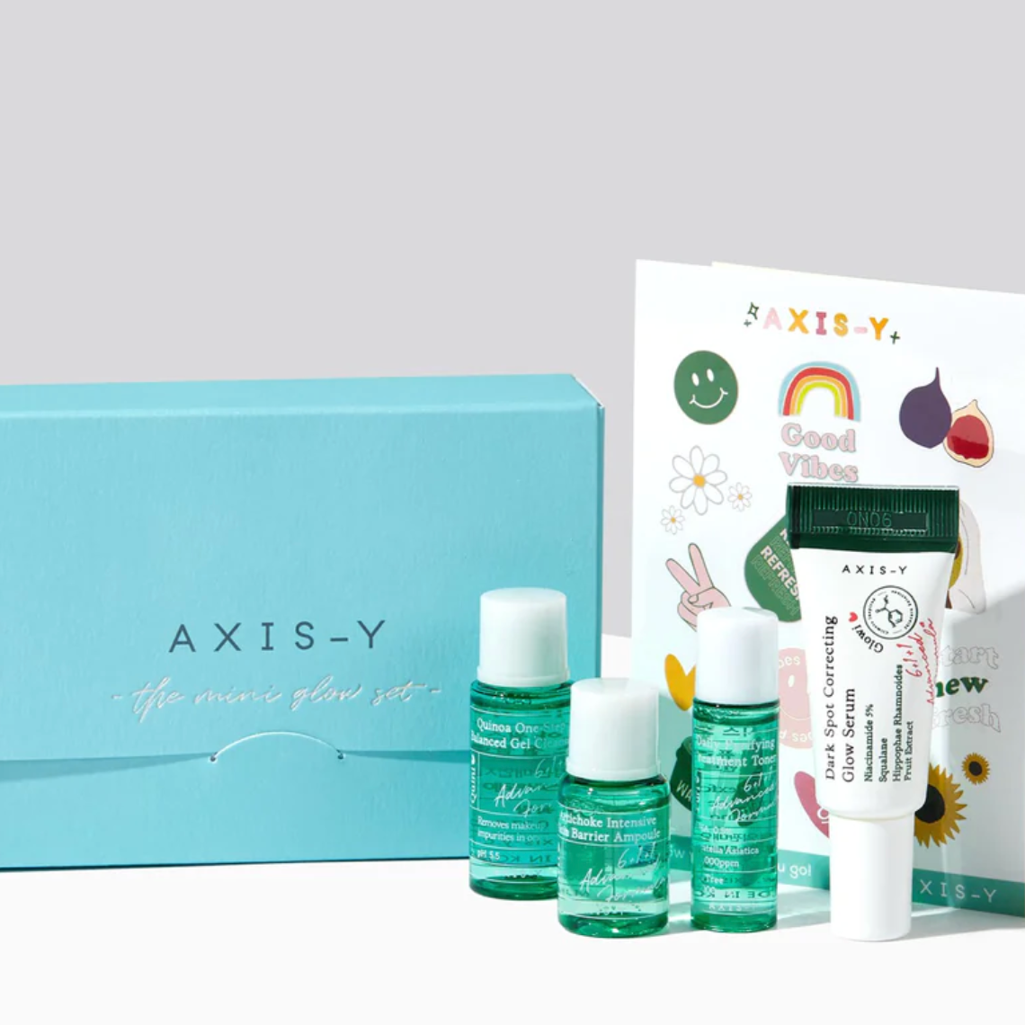 AXIS-Y The Mini Glow Set | Travel kit | Korean Skincare