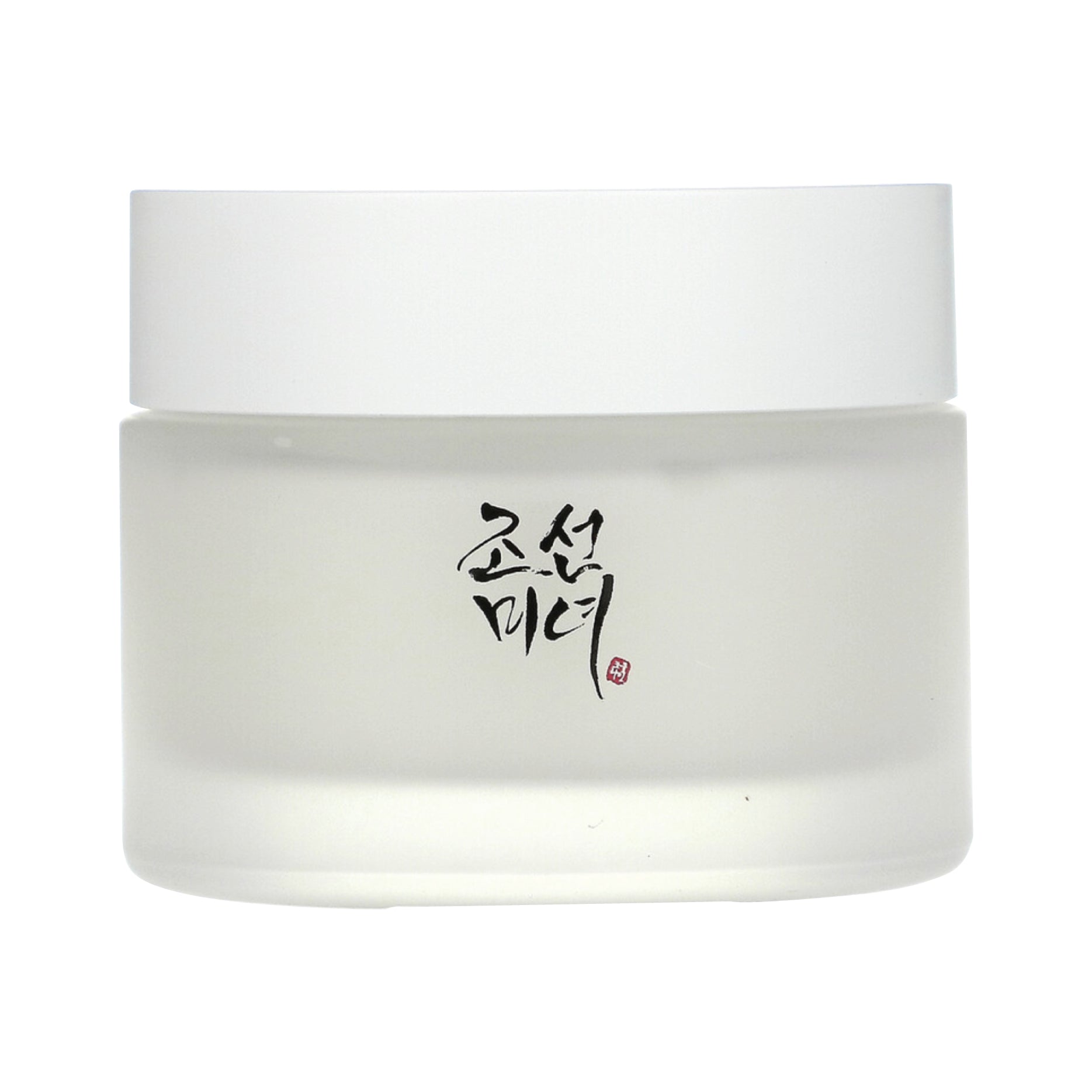 BEAUTY OF JOSEON Dynasty Cream White jar with black text on a white background