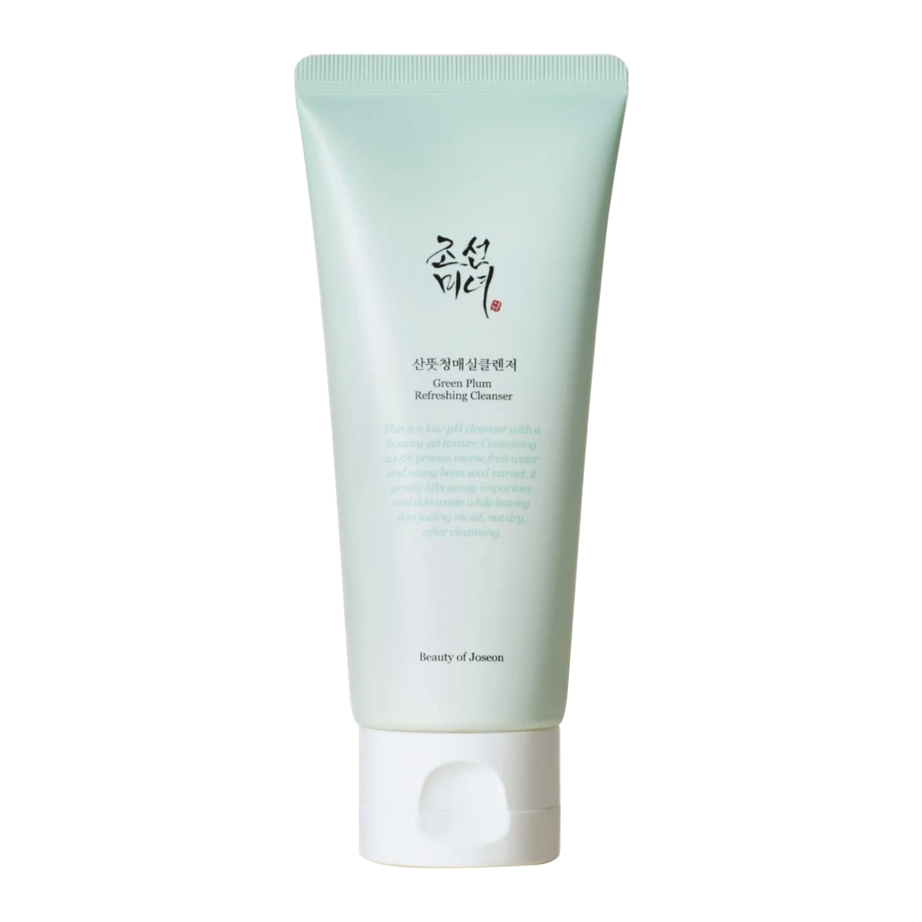 BEAUTY OF JOSEON Green Plum Refreshing Cleanser on white background