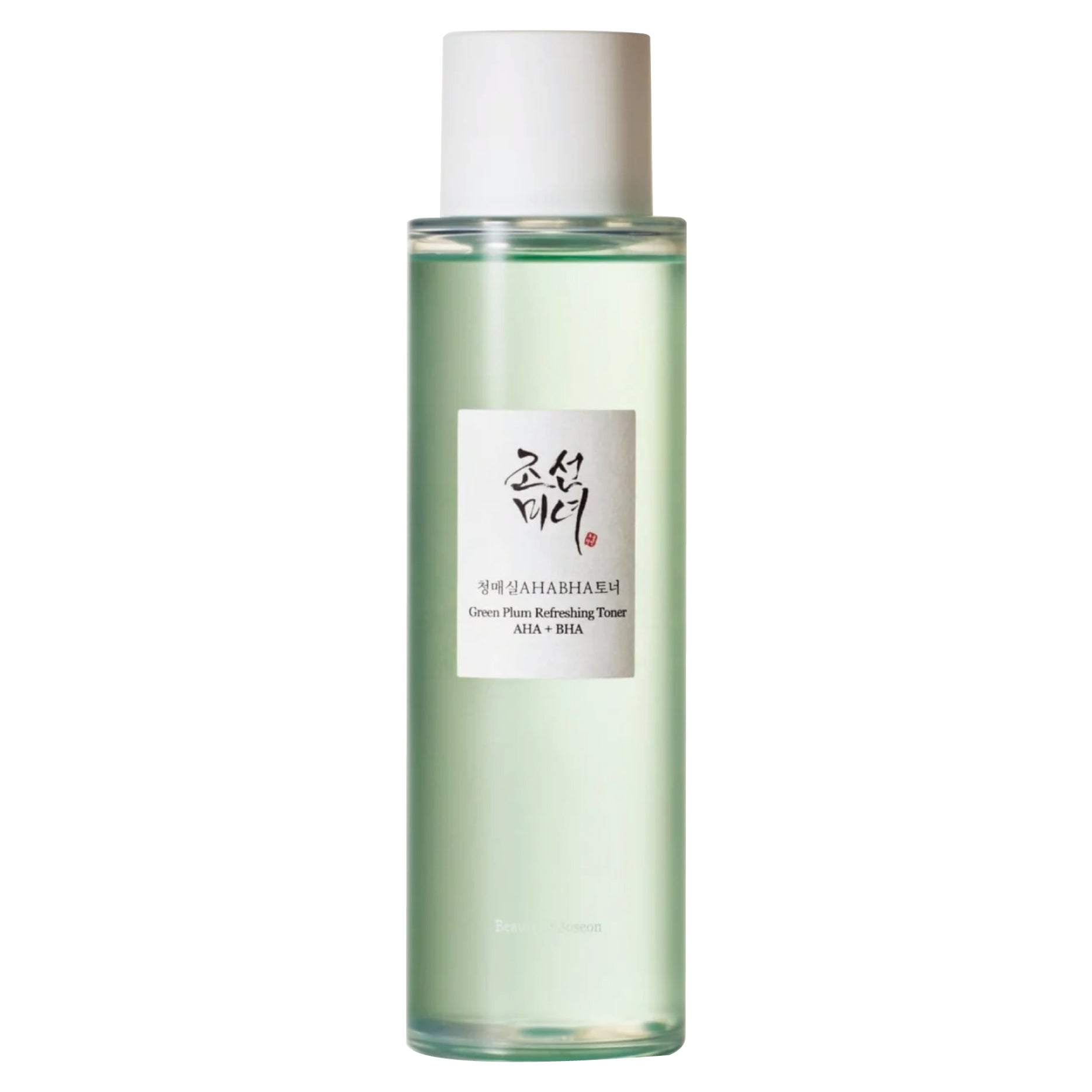 BEAUTY OF JOSEON Green Plum Refreshing Toner : AHA + BHA on white background