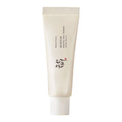 BEAUTY OF JOSEON Relief Sun : Rice + Probiotics tube on white background