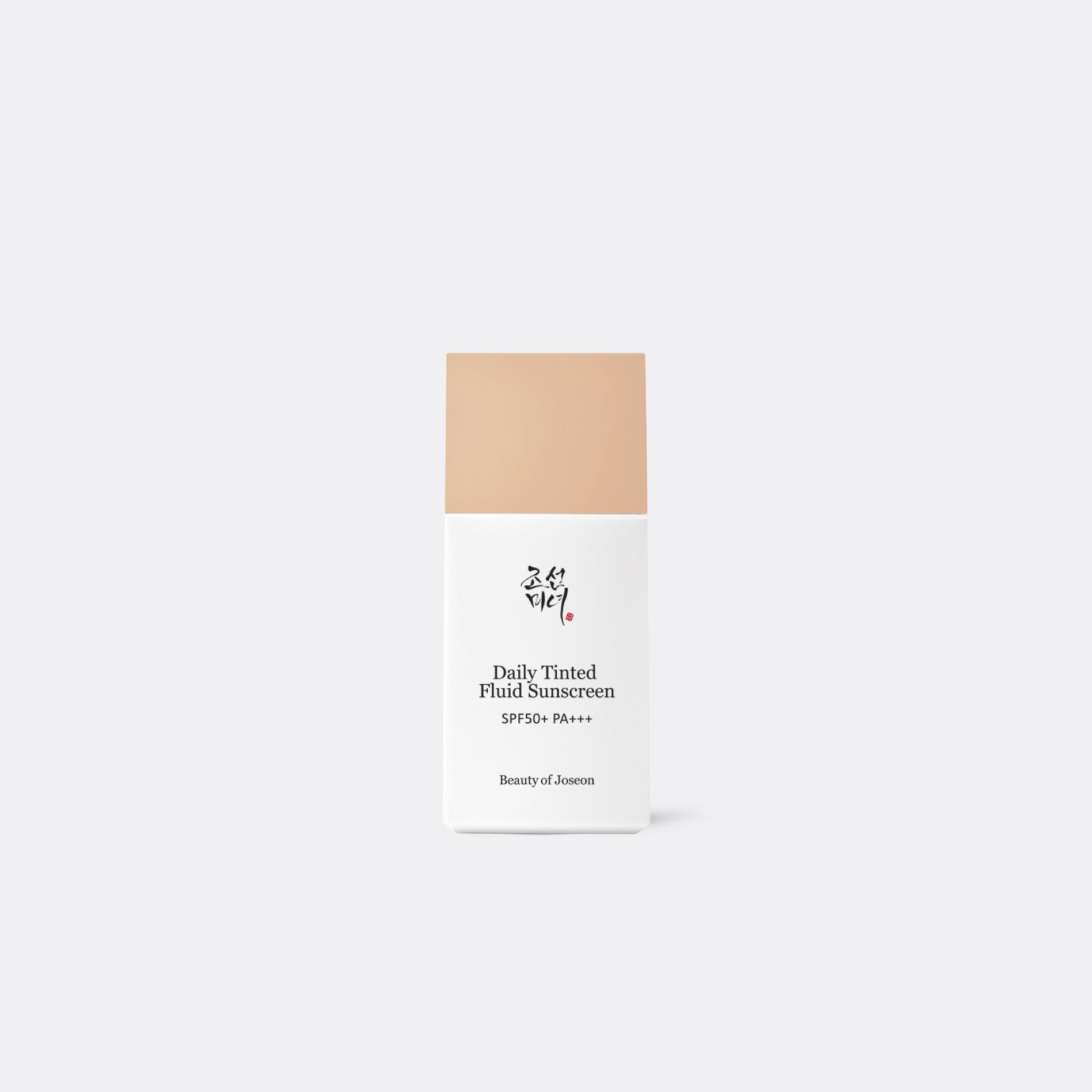 Beauty of Joseon Daily Tinted Fluid Sunscreen packaging on a white background