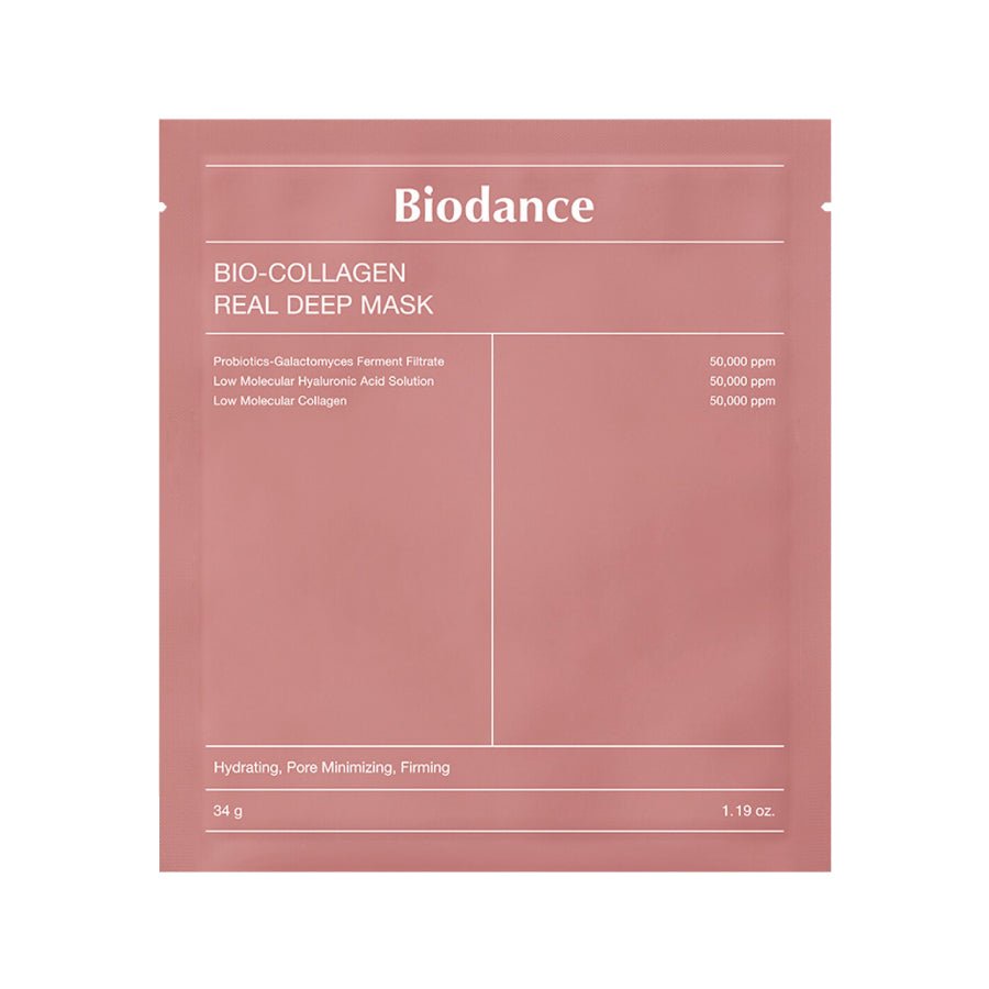 Biodance Bio-Collagen Real Deep Mask packaging on a white background