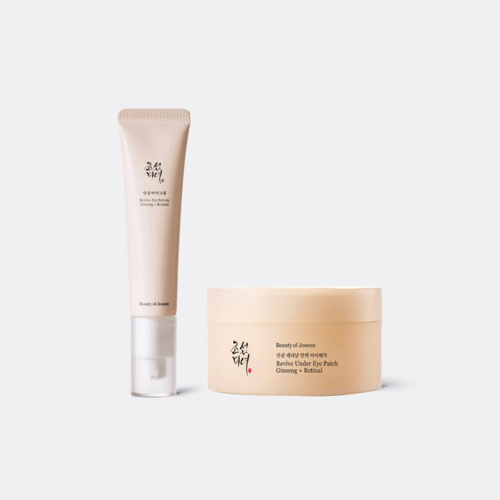 Skincare products from Beauty of Joseon on a white background