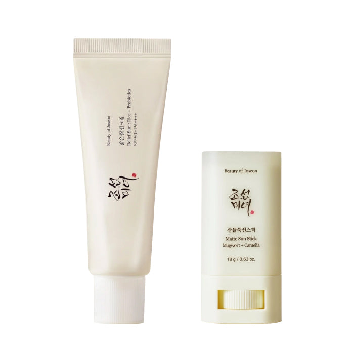 Two skincare products from Beauty of Joseon on a white background