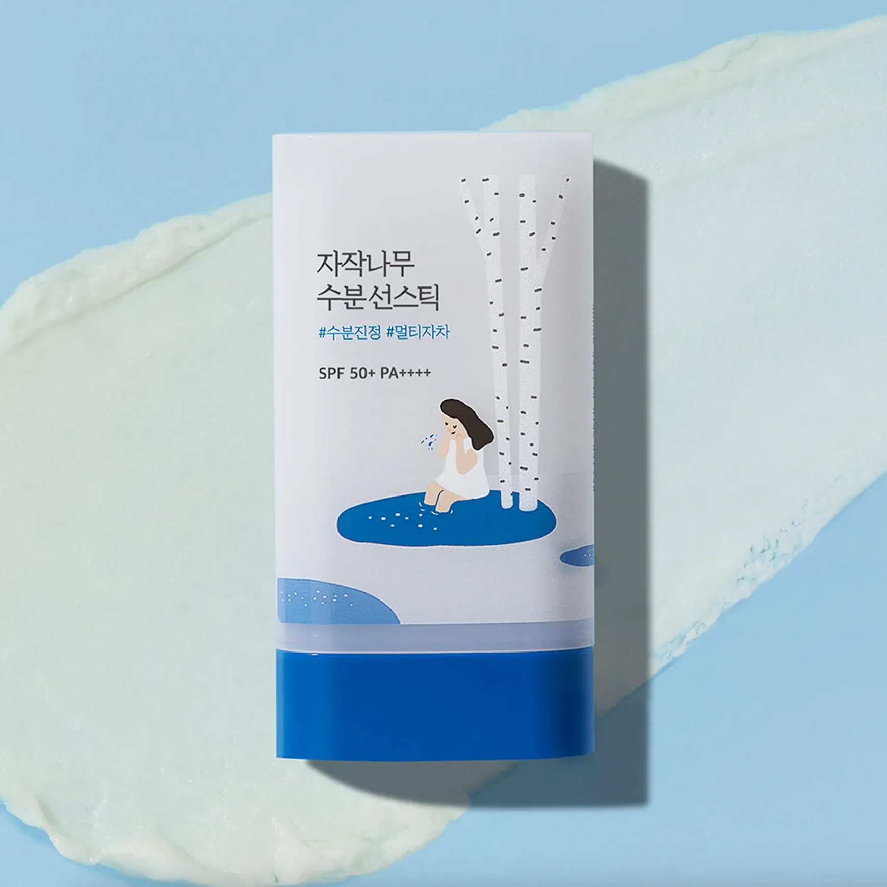 Round Lab Birch Juice Moisturizing Sun Stick| Round lab| sun stick| sun screen| sun cream| SPF50+|Birch Juice| moisturizing