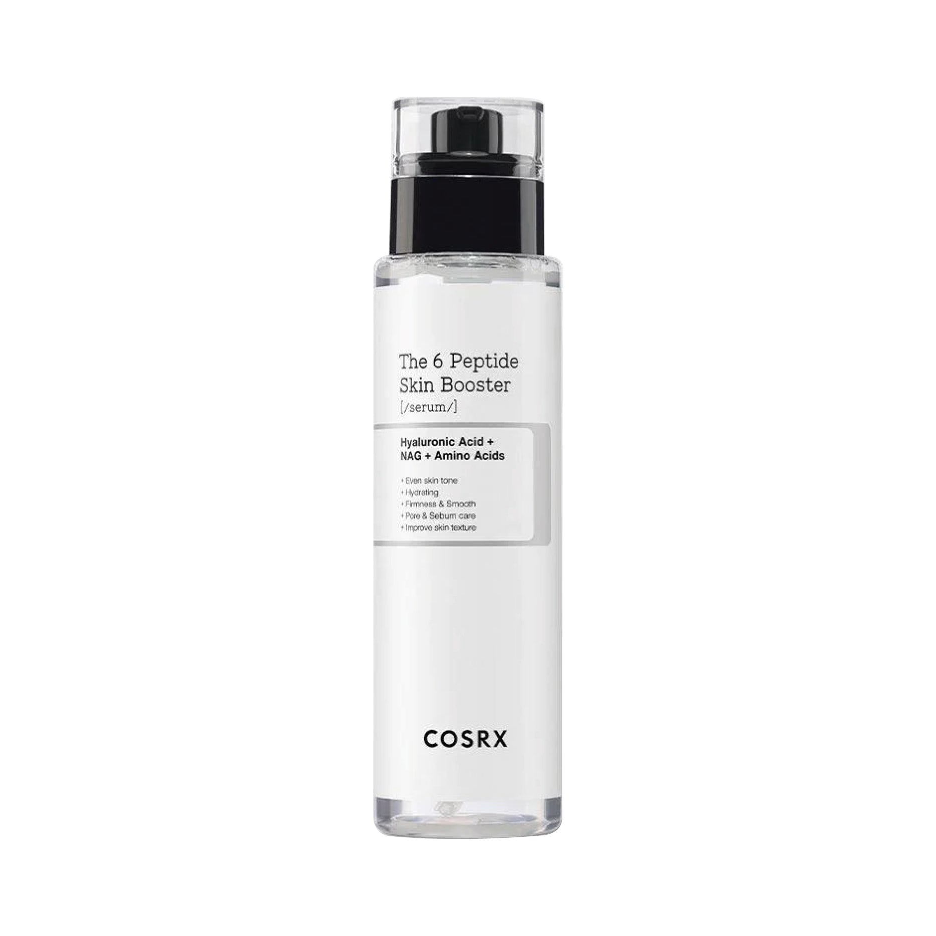 COSRX The 6 Peptide Skin Booster Serum on white background