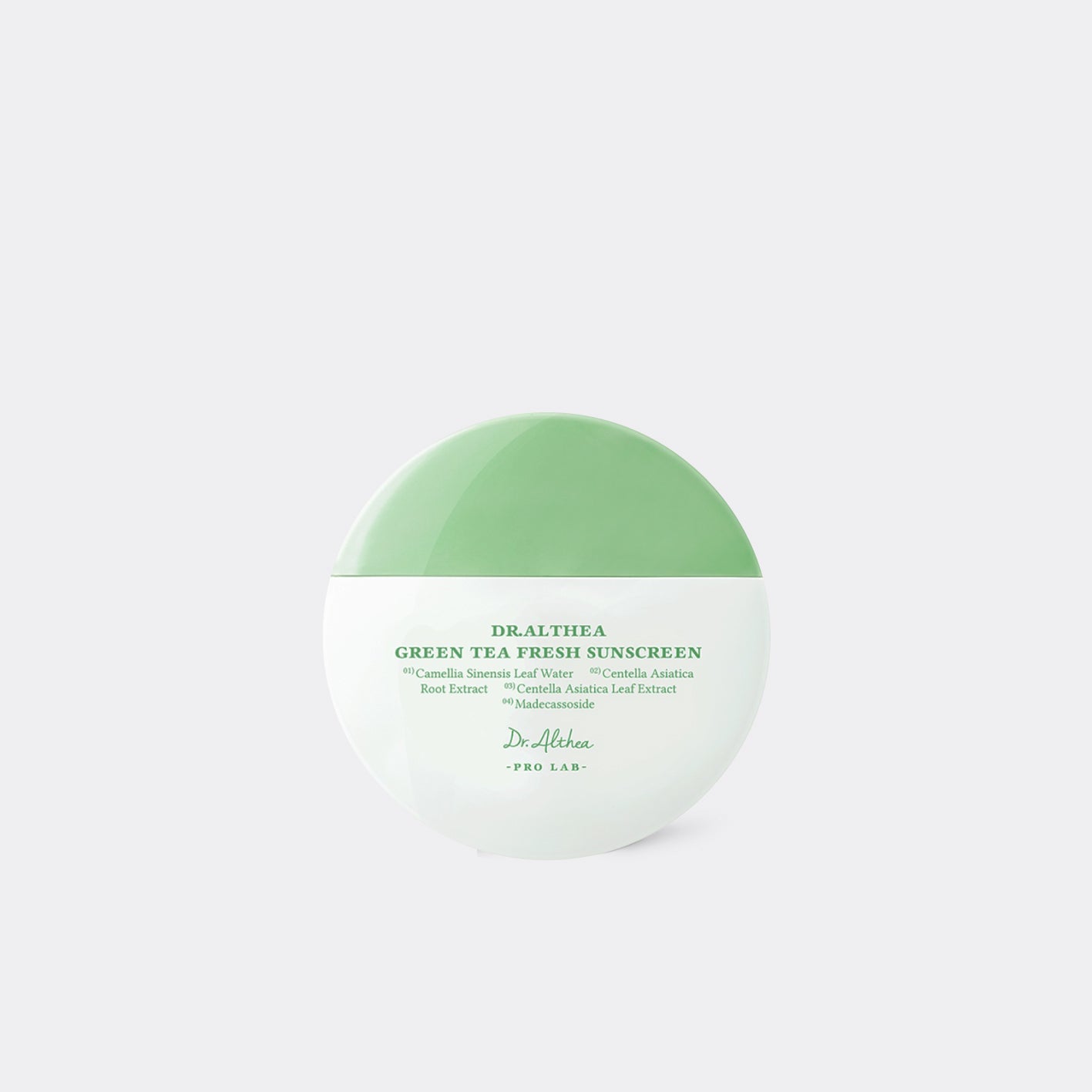 DR ALTHEA Green Tea Fresh Sunscreen | green tea| suncreen| Korean sun cream| oily skin suncream| water suncream| vegan sun cream|Dr althea|