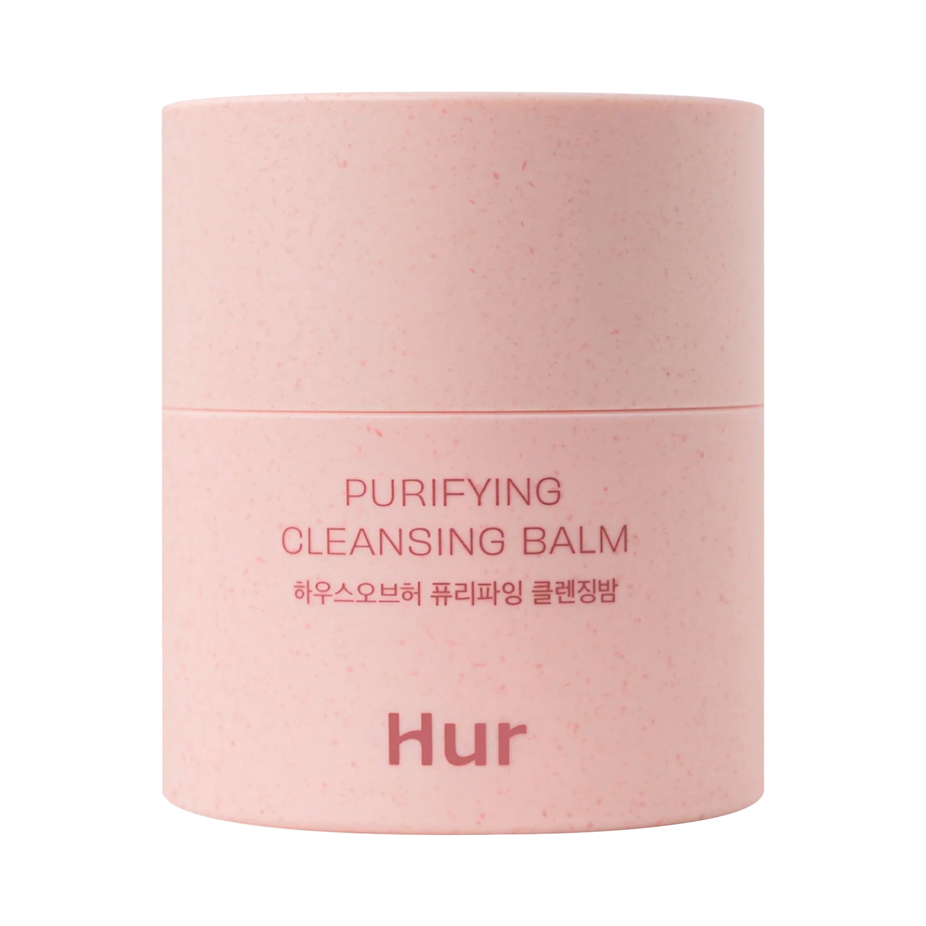 HOUSE OF HUR Purifying Cleansing Balm pink package on white background