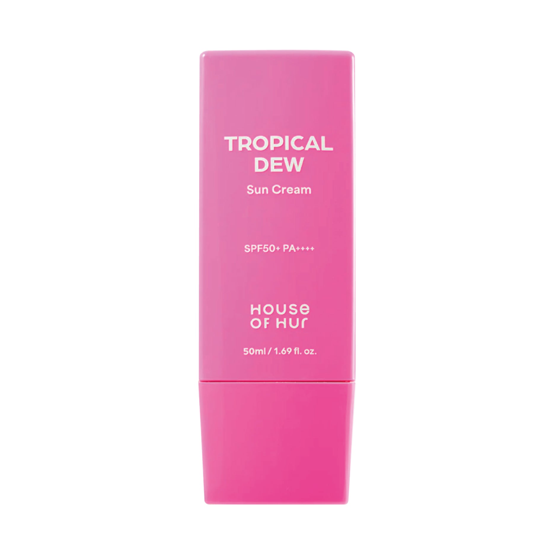 HOUSE OF HUR Tropical Dew Sun Cream with white background