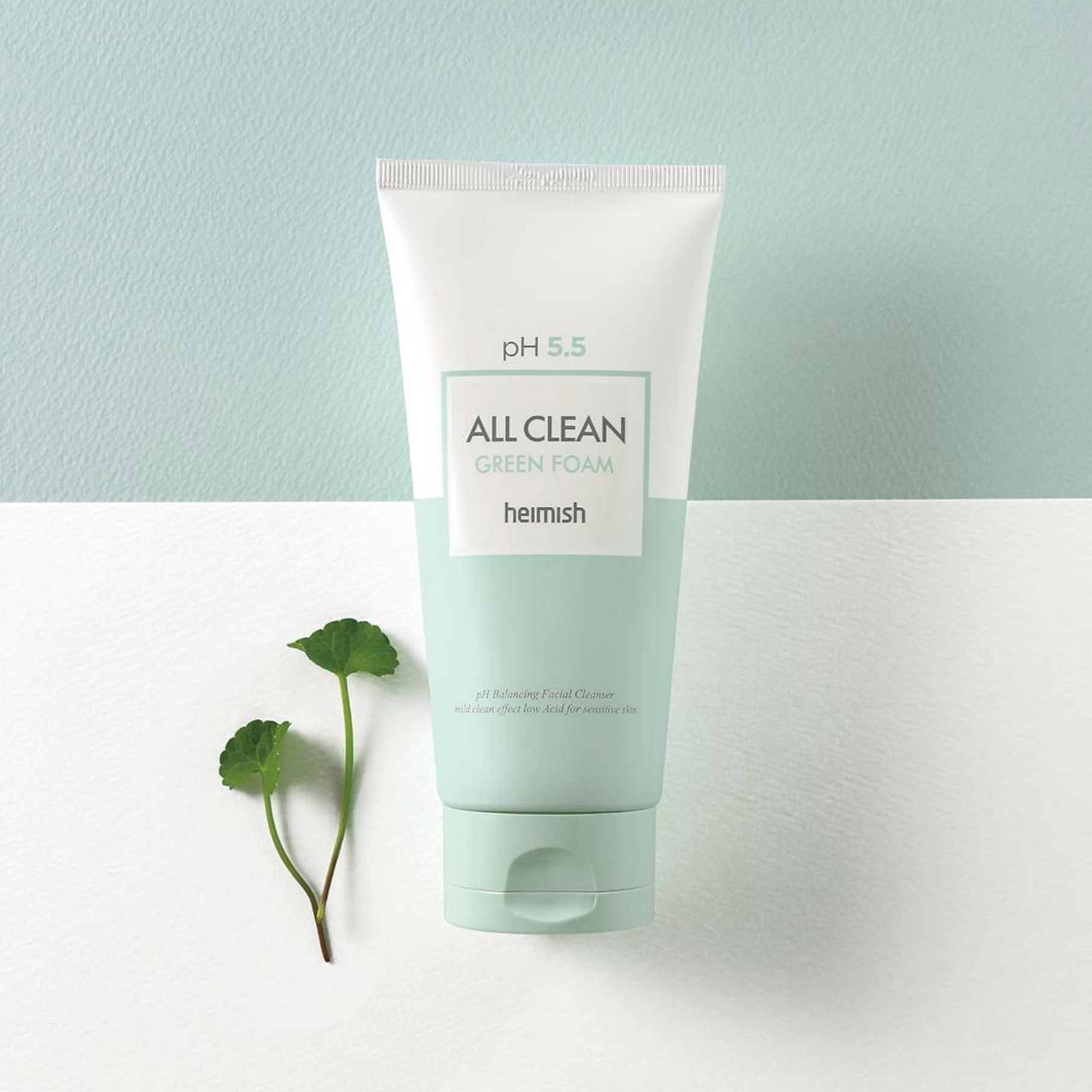 Heimish all clean green foam| cleansing foam| low PH cleanser
