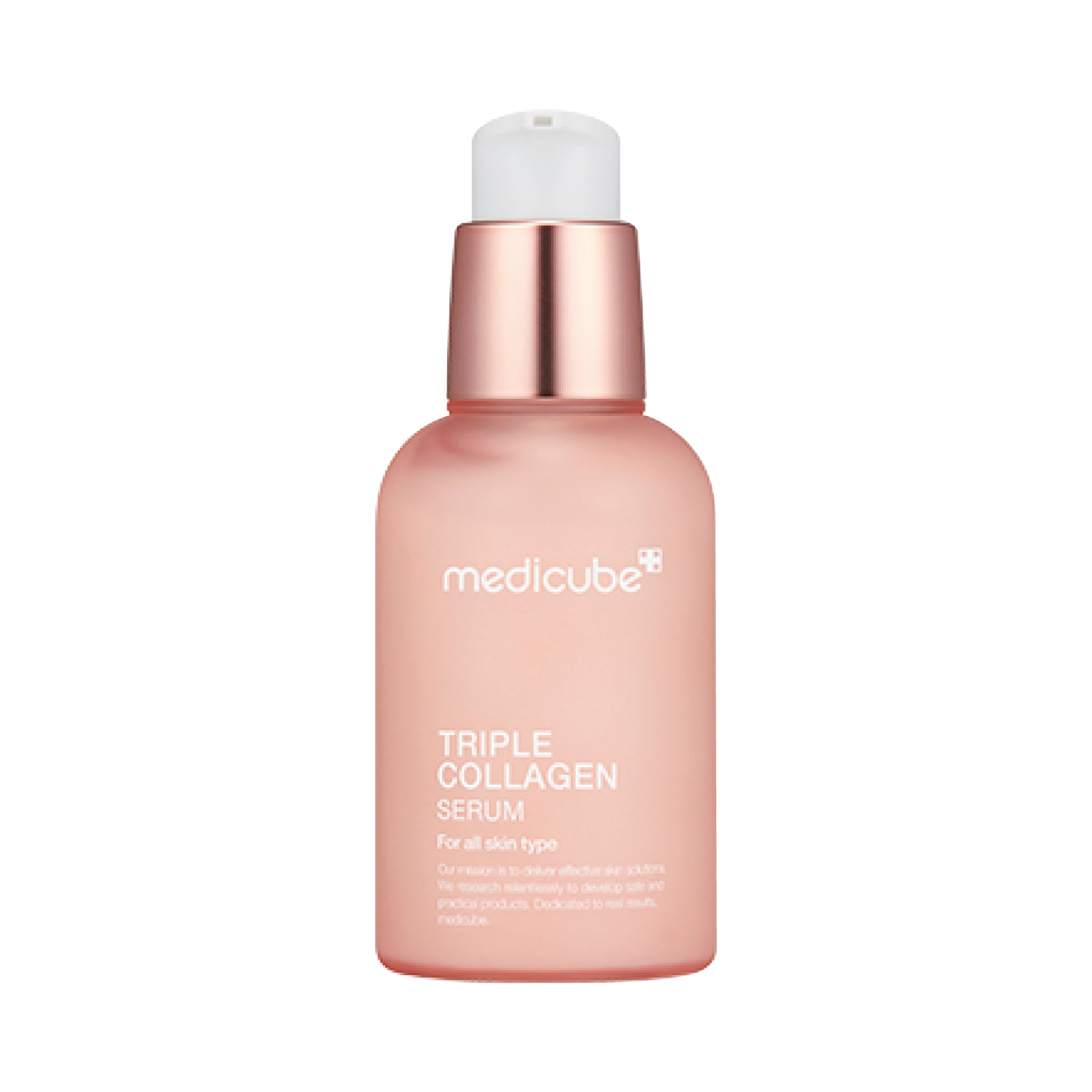 MEDICUBE Triple Collagen Serum 4.0 on white background