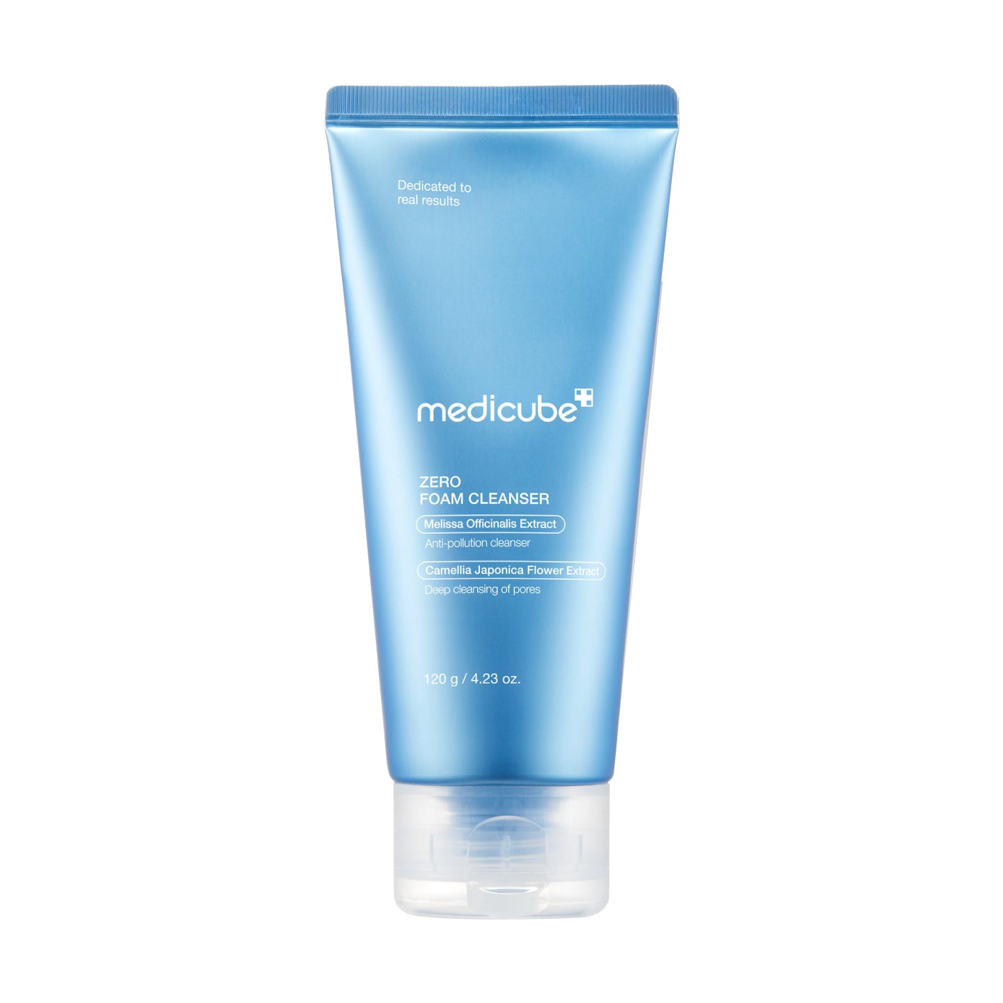 MEDICUBE Zero Foam Cleanser tube on a white background