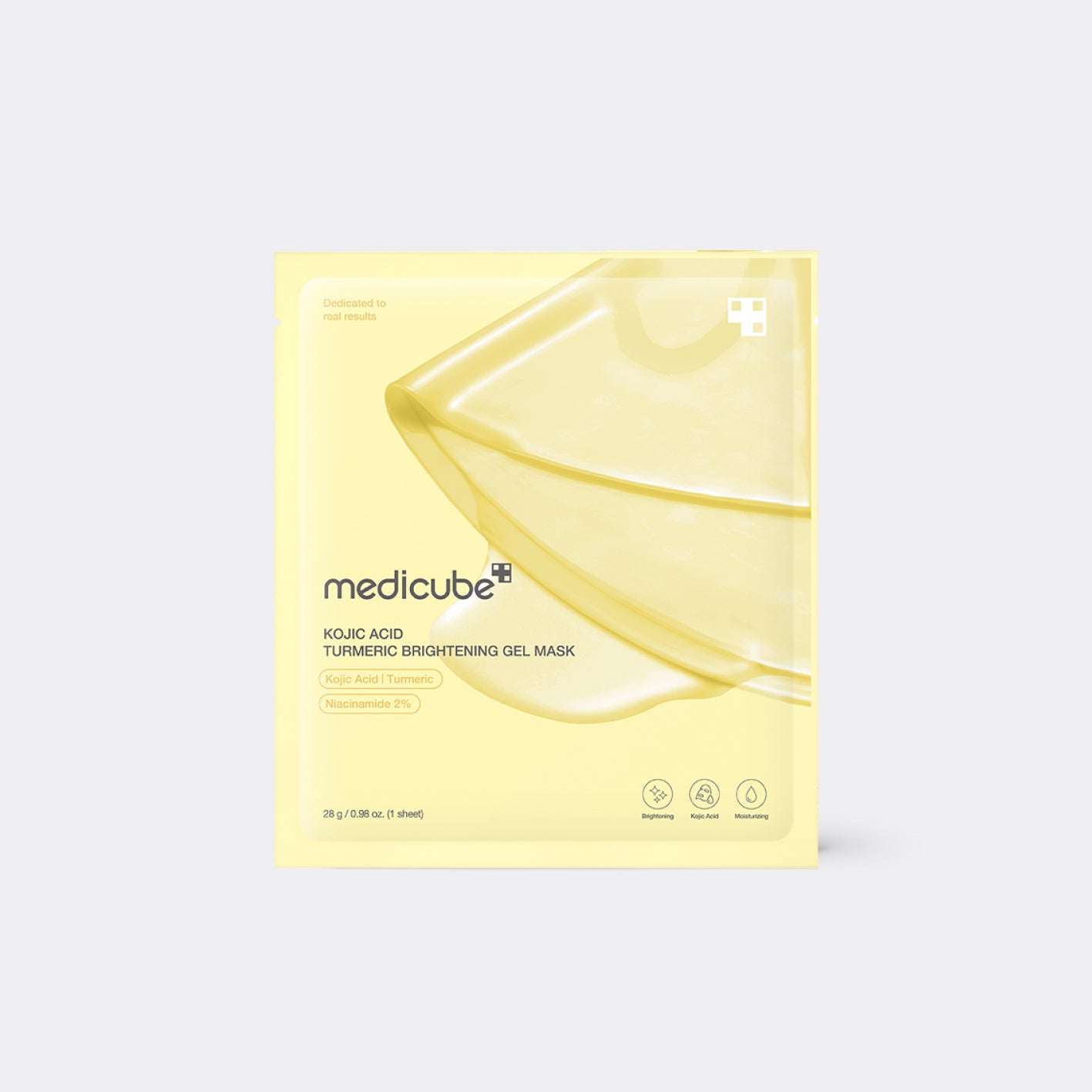 Medicube Kojic Acid Turmeric Brightening Gel Mask| collagen mask| gel mask| medicube sheet mask| medicube face mask| face mask|