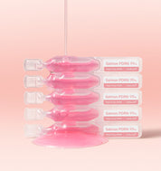 medicube Salmon DNA PDRN Pink One Day Serum | 99% Salmon DNA PDRN Intensive Ampoule, Collagen, Glutathione, Hyaluronic Acid - Improves skin radiance |PDRN serum|