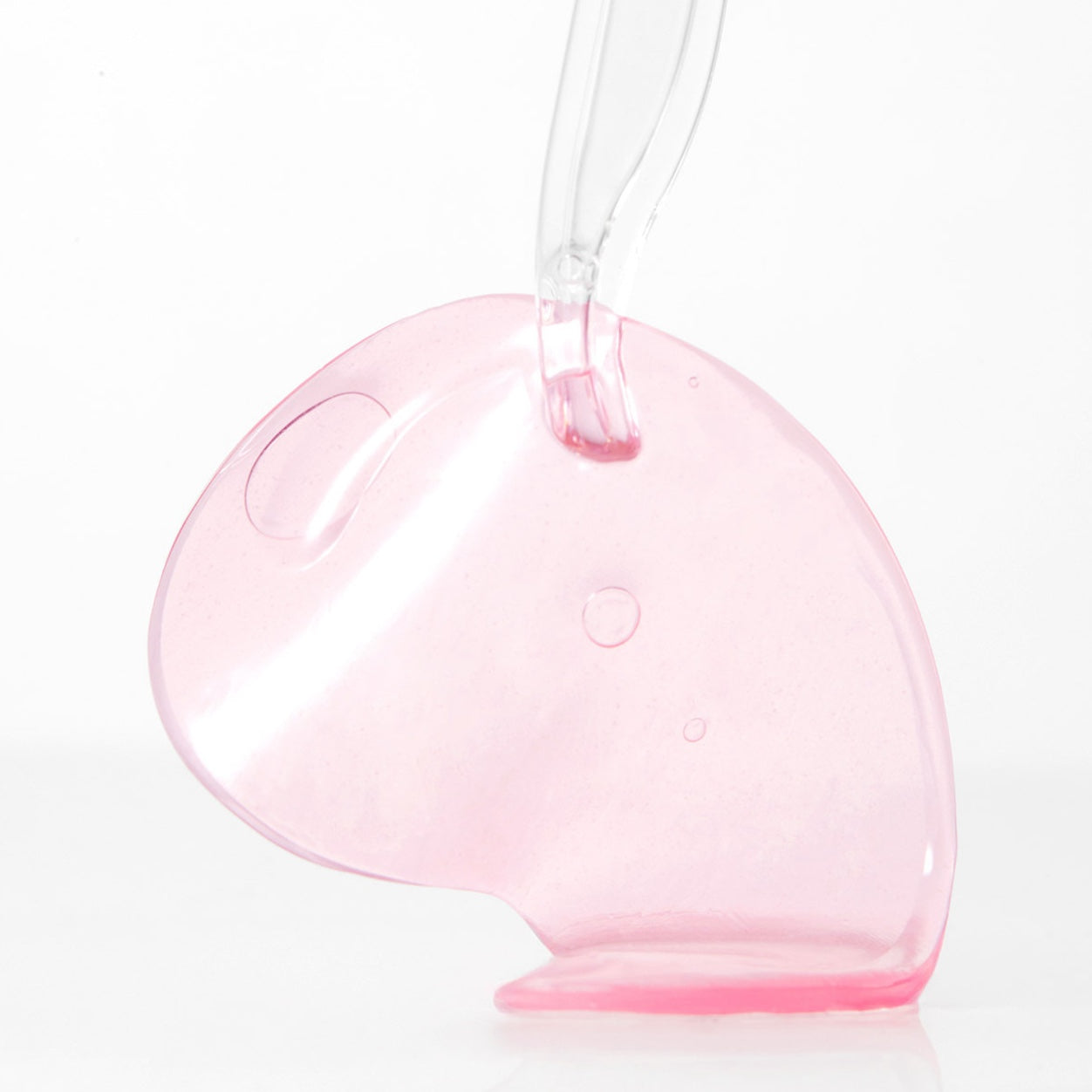 MEDICUBE PDRN Pink Caffeine Collagen Eye Patch with a clear adhesive strip, shown against a plain white background.