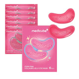 MEDICUBE PDRN Pink Collagen Jelly Eye Mask (6 Pouch)