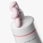 MEDICUBE PDRN Pink Tone Up Sun Cream 50ml with pink pump and design details on a white background