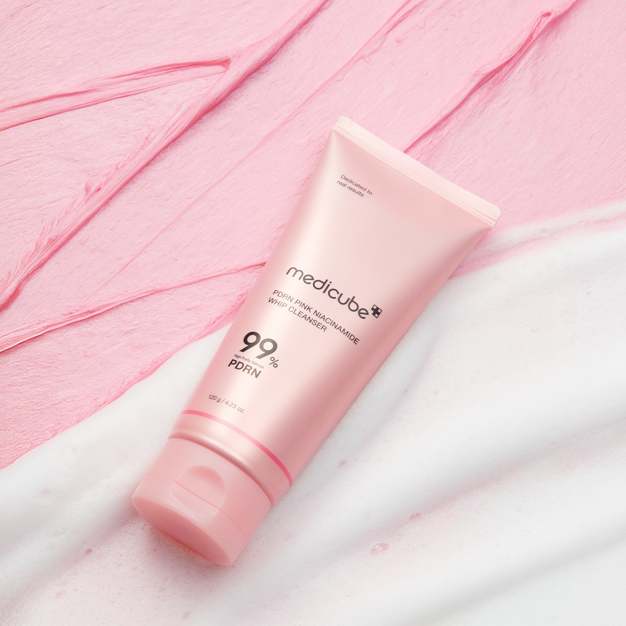 MEDICUBE PDRN cleanser| pink whip cleanser|hydrating foaming cleanser, vegan face wash| vegan cleanser| gentle cleanser|