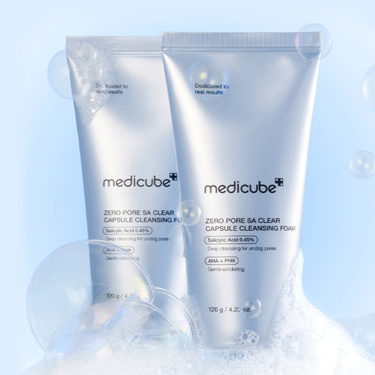 MEDICUBE Zero pore capsule cleansing foam| zero pore foam| medicube cleansing foam| medicube cleanser| zero pore cleanser|Medicube foam|
