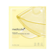 Medicube Kojic Acid Turmeric Brightening Gel Mask packaging on a white background