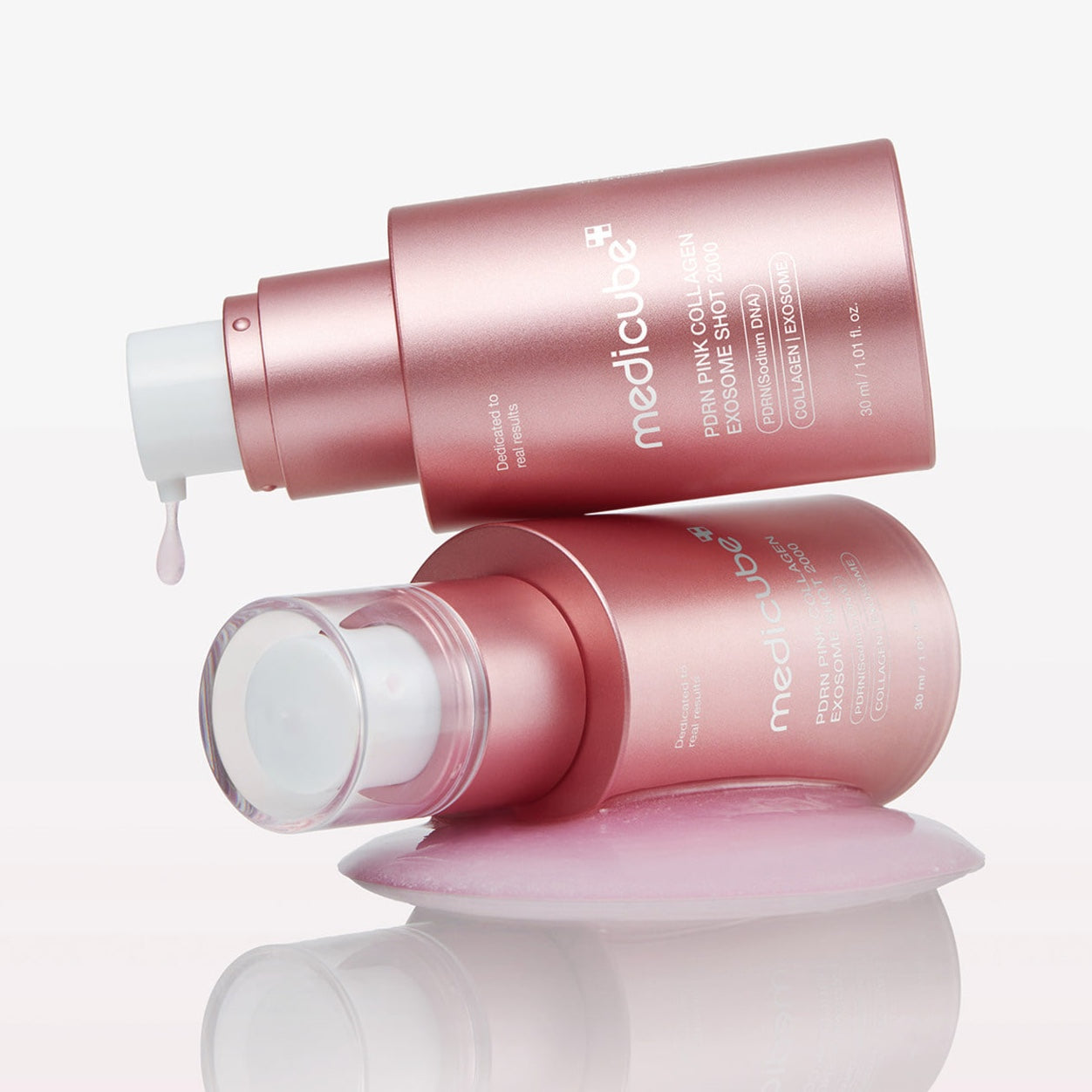MEDICUBE PDRN Pink Collagen Exosome Shot Serum 2000| PDRN serum| collagen serum | exsome serum 2000| Medicube serum|Medicube pdrn|