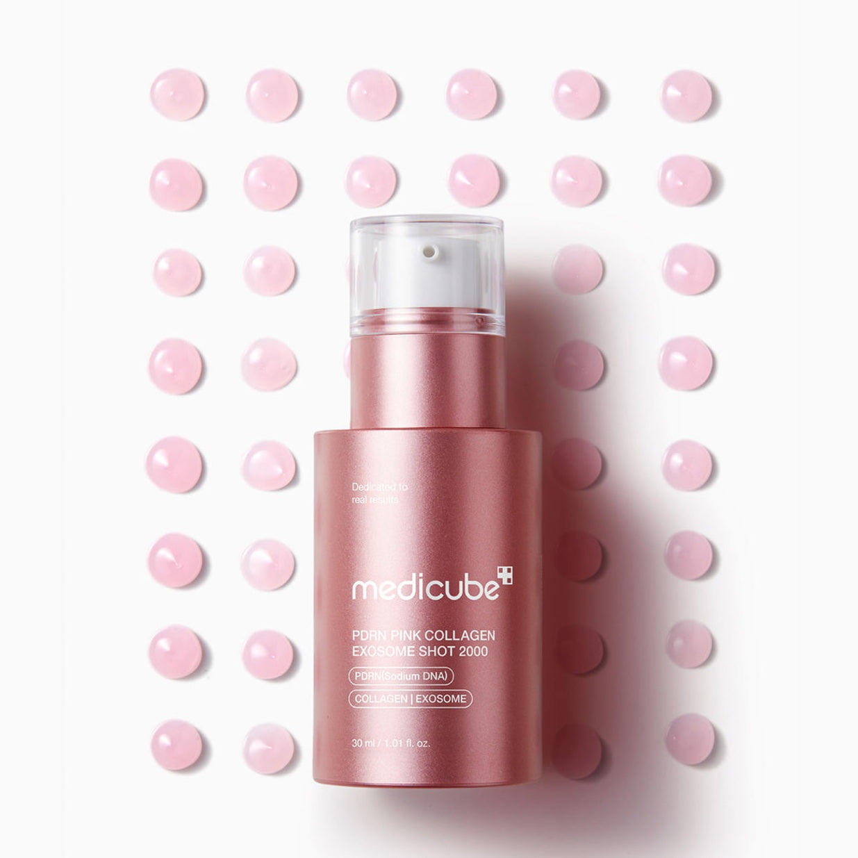 MEDICUBE PDRN Pink Collagen Exosome Shot Serum 2000| PDRN serum| collagen serum | exsome serum 2000| Medicube serum|Medicube pdrn|