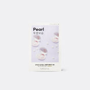 MISSHA Airy Fit Sheet Mask (Pearl) on grey background