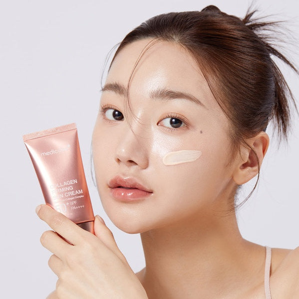 medicube COLLAGEN FIRMING SUN CREAM 50+SPF PA++++| collagen | collagen cream| collagen sun cream|medicube collagen| 