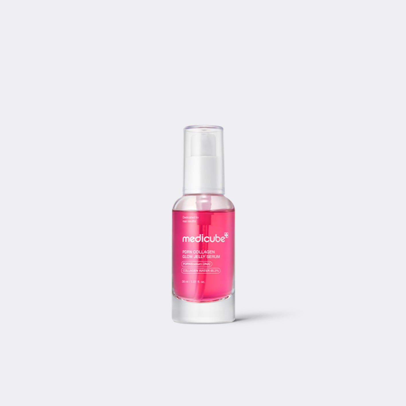 Medicube PDRN Collagen Glow Jelly Serum on a white background