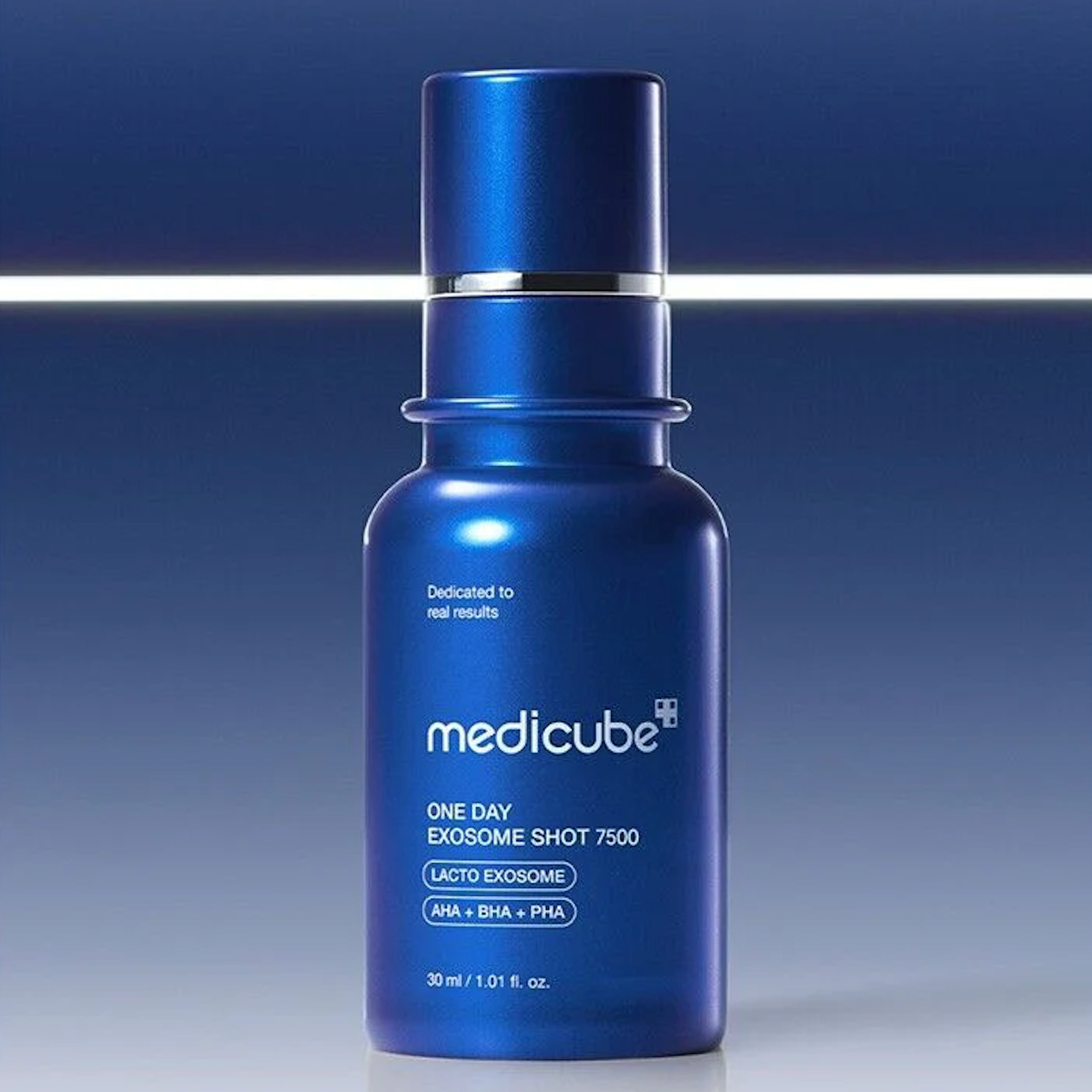 Medicube Zero Exosome Shot 7,500 PPM Spicule Facial Serum | Liquid Skin Booster Serum | Exosome, AHA+BHA+PHA | Pore Care, Dead Skin Cells, Skin Texture | Korean Skin Care